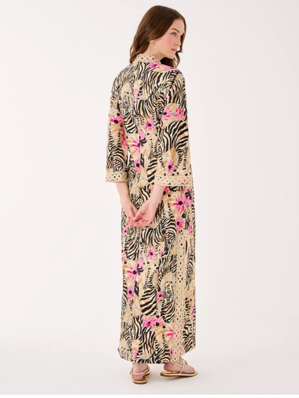 NWT Lilly Pulitzer Shealyn Stretch Maxi Caftan - Picture 4 of 6